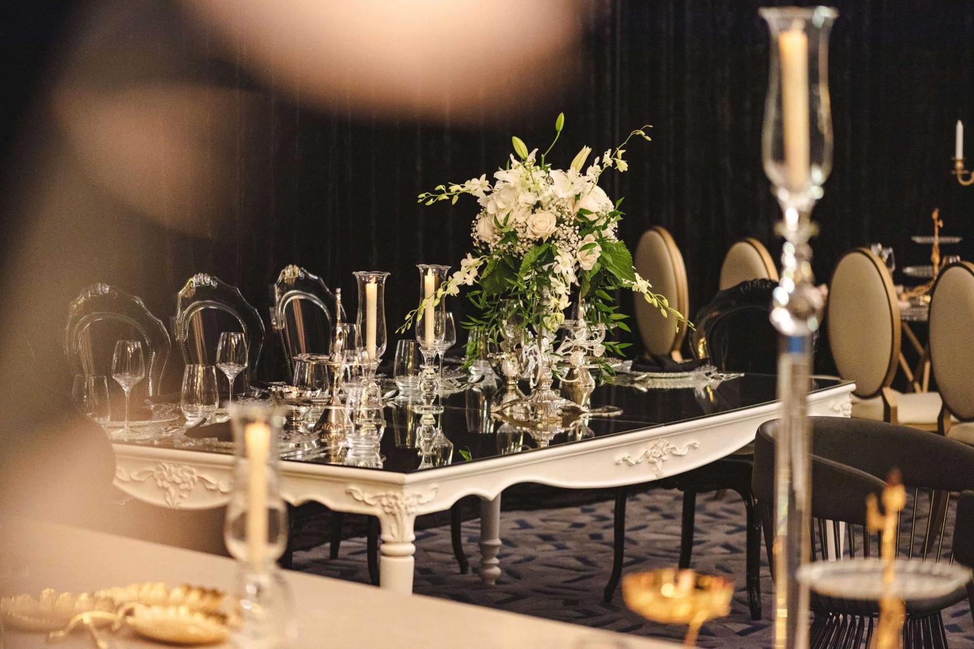 Al Messila, A Luxury Collection Resort & Spa, Doha Dış mekan fotoğraf The interior of the ballroom at the 2011 ceremony